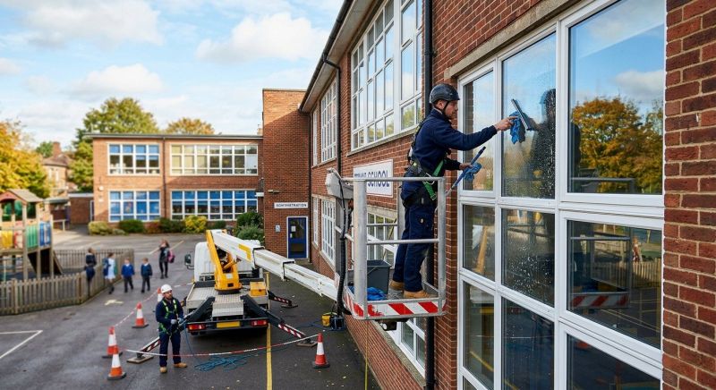 School Window Cleaning in Denver, CO