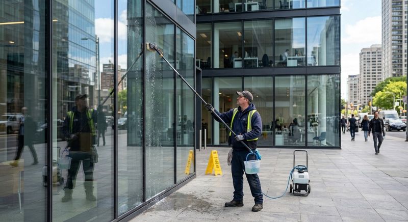 Commercial Window Washing in Baltimore, MD