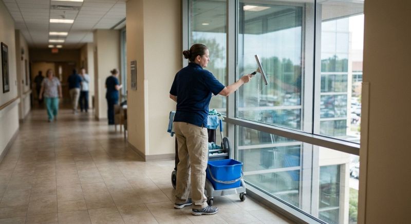Medical Center Window Cleaning in Vancouver, WA