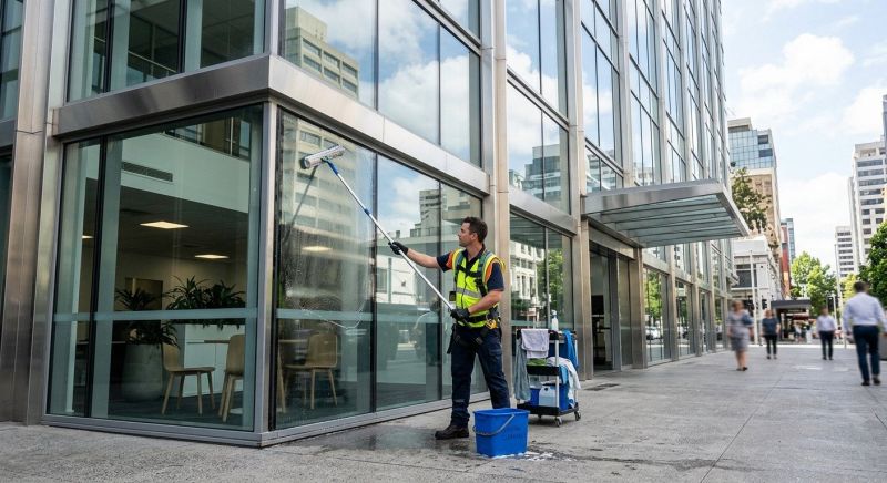 Office Building Window Washing in Vancouver, WA