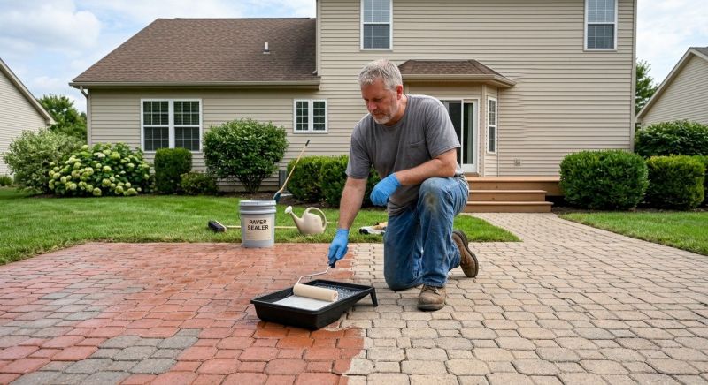 Pavers Sealing in Alpharetta, GA