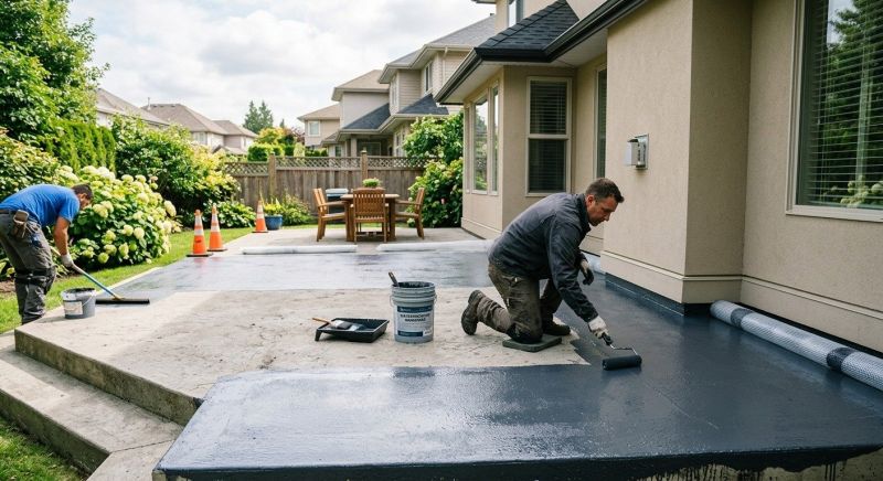 Pool Patio Sealing in Bellevue, WA