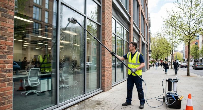 Shopping Mall Window Cleaning in Vancouver, WA
