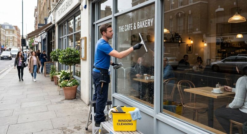 Storefront Window Cleaning in Baltimore, MD